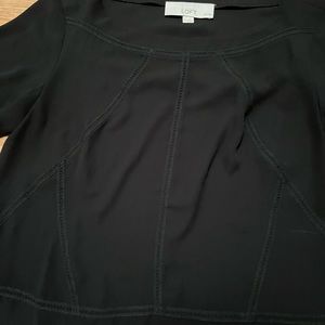 Black Loft Long Sleeve Blouse